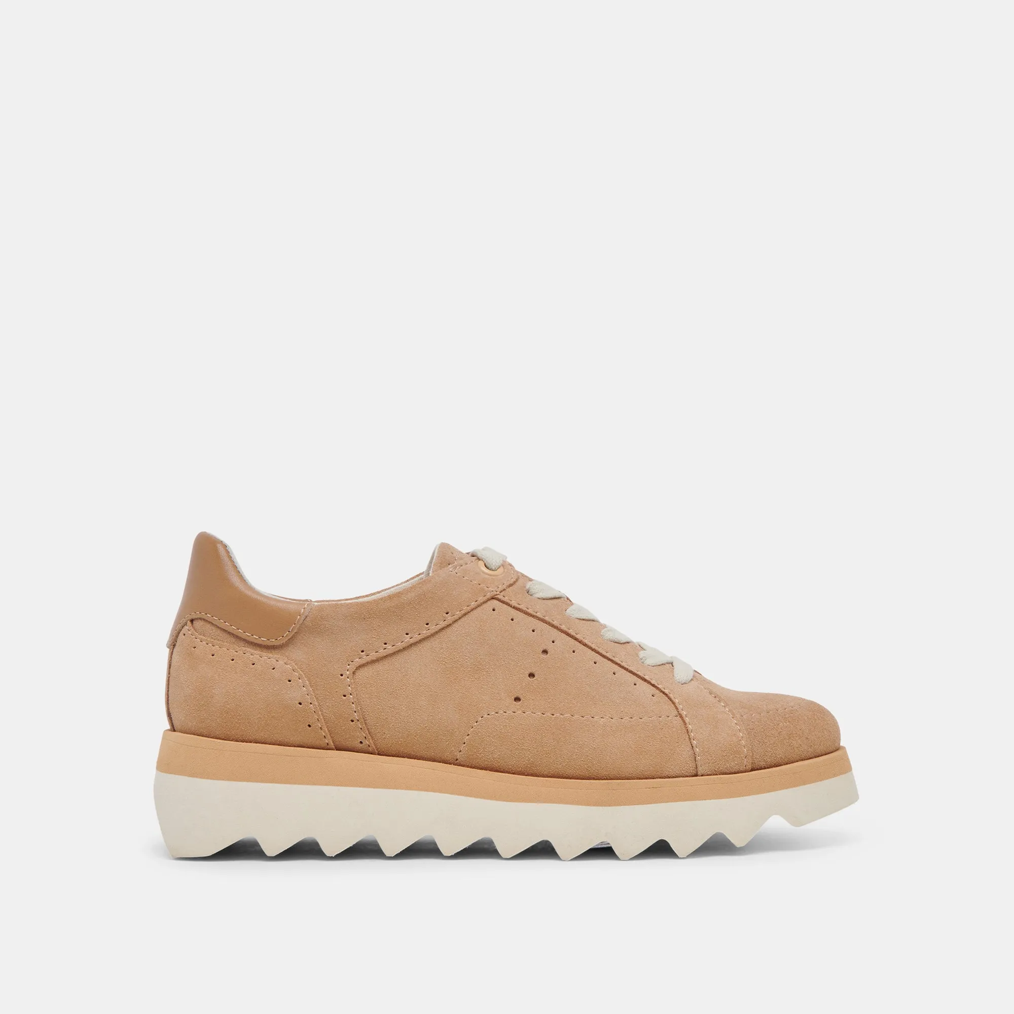 JORGIE SNEAKERS CAMEL SUEDE sold by Dolce Vita