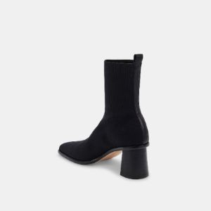 ALAYA BOOTIES BLACK KNIT sold by Dolce Vita