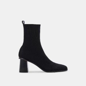 ALAYA BOOTIES BLACK KNIT sold by Dolce Vita