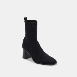ALAYA BOOTIES BLACK KNIT sold by Dolce Vita