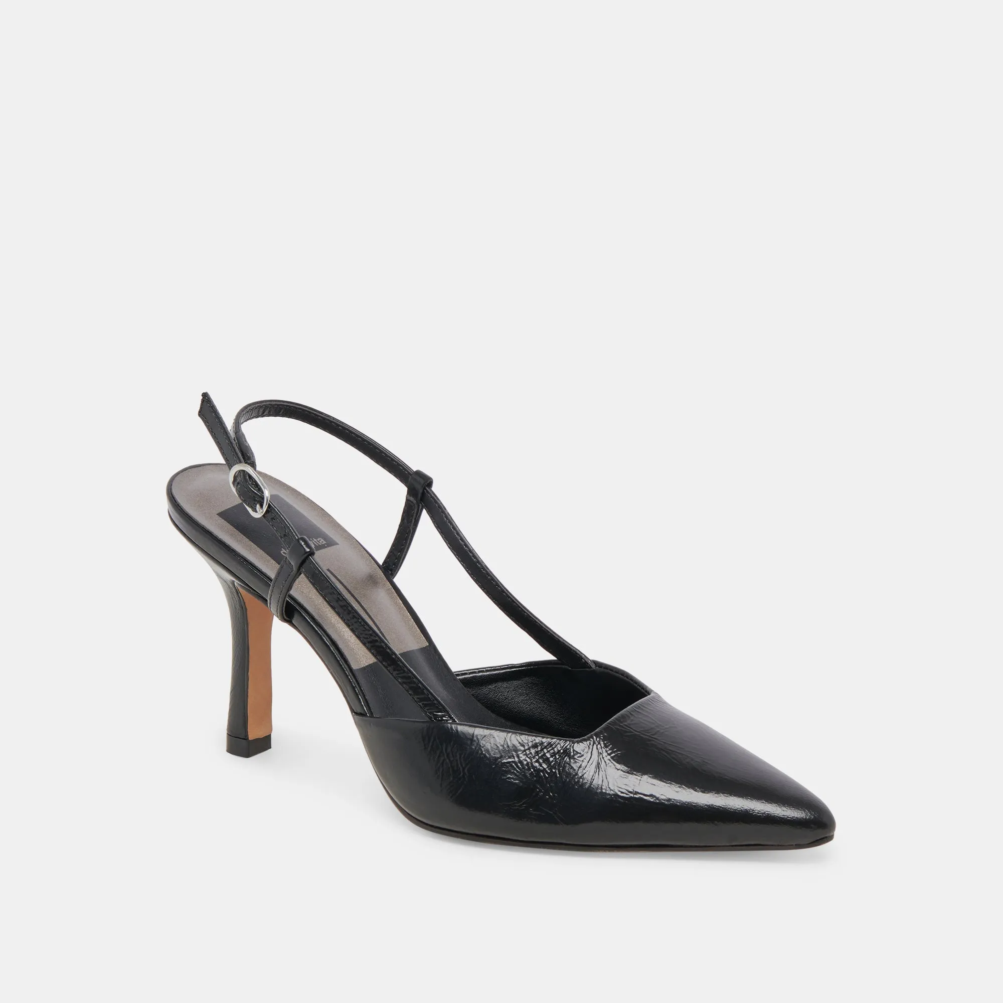 KIM HEELS MIDNIGHT CRINKLE PATENT sold by Dolce Vita product image thumbnail 3