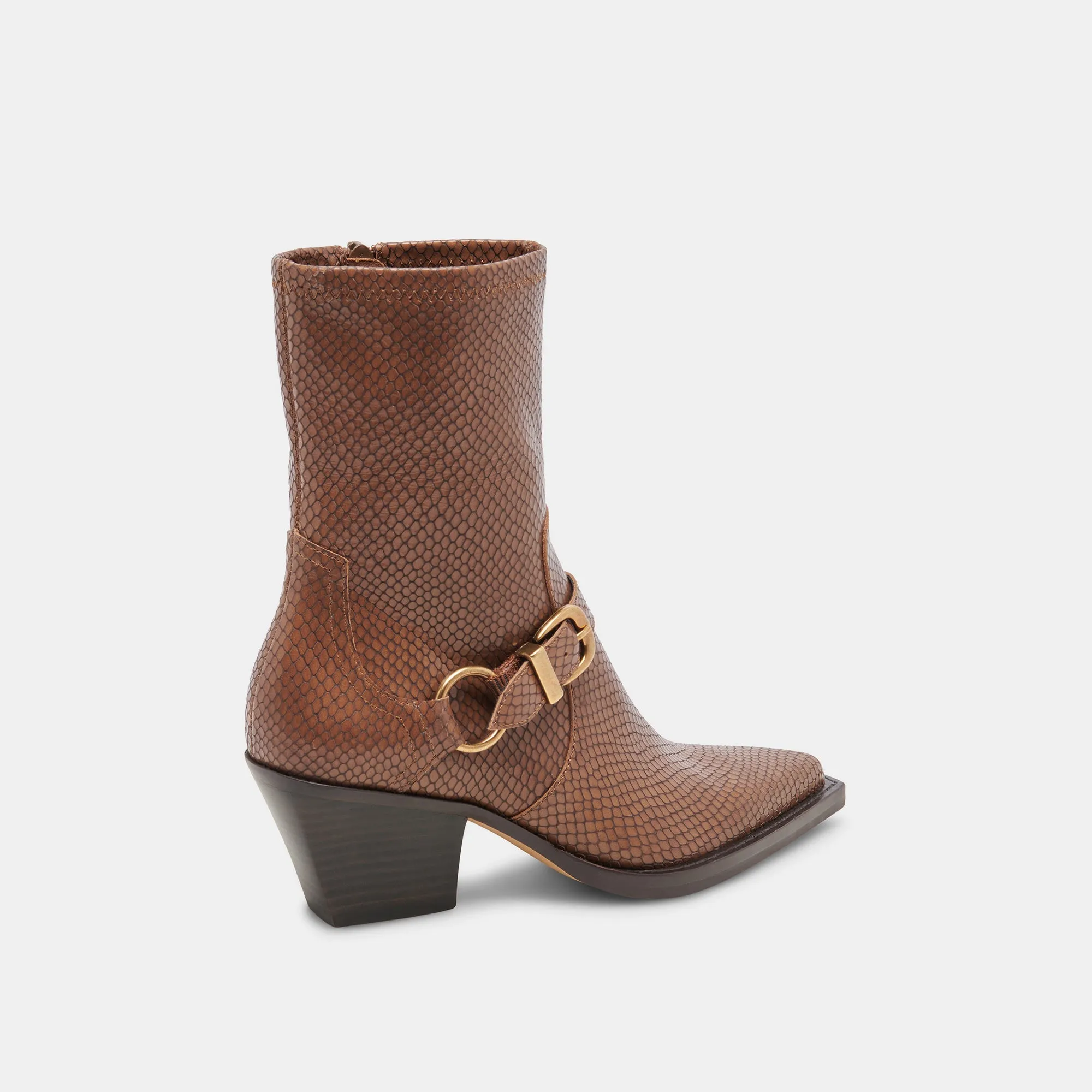 RAVE BOOTS SADDLE EMBOSSED LEATHER sold by Dolce Vita product image thumbnail 5