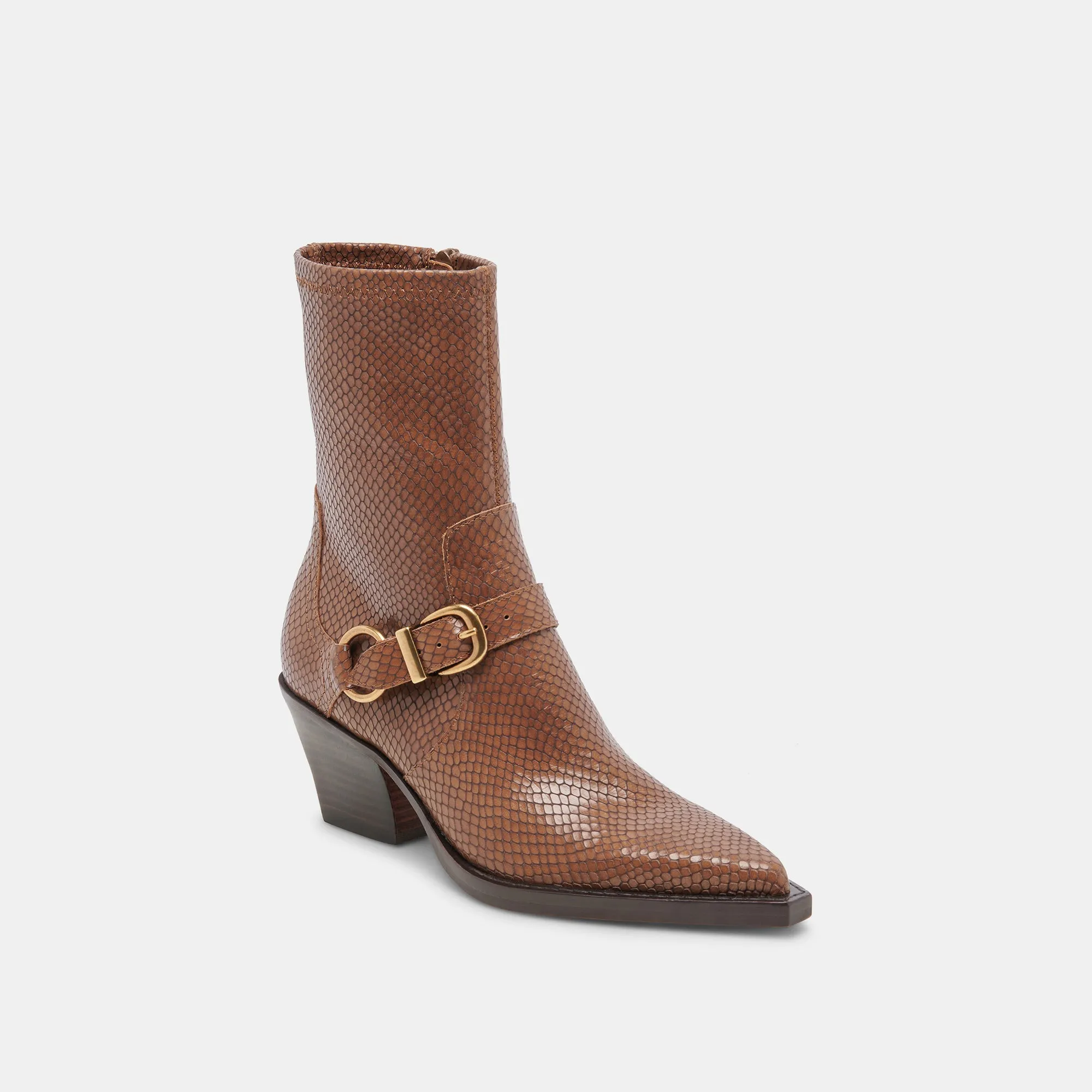 RAVE BOOTS SADDLE EMBOSSED LEATHER sold by Dolce Vita product image thumbnail 3