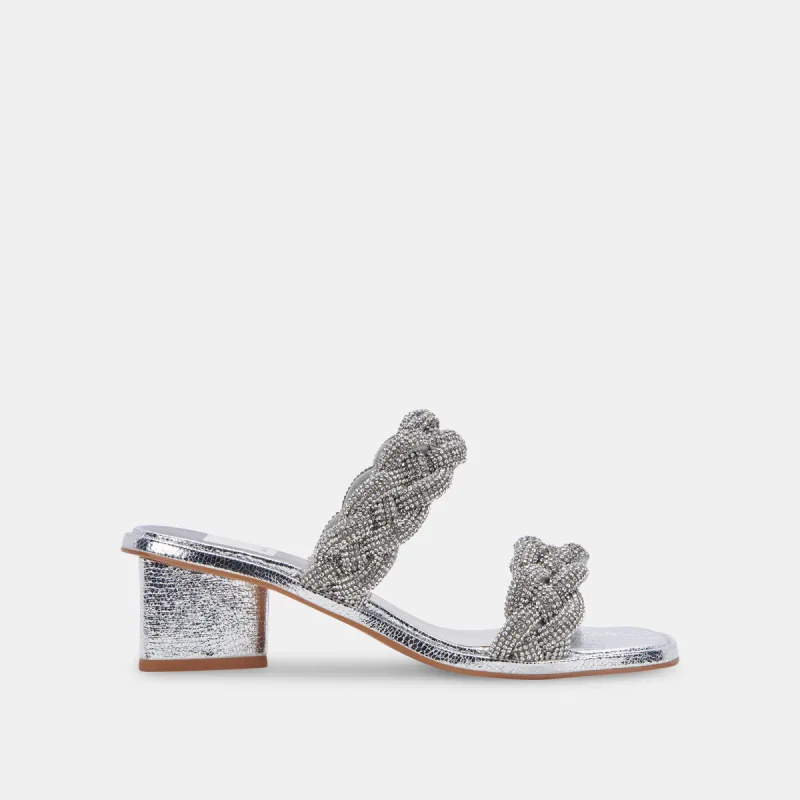 RONIN RHINESTONE SANDALS CRYSTAL RHINESTONE sold by Dolce Vita