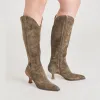 ARIANA BOOTS ARMY SUEDE sold by Dolce Vita
