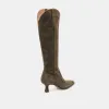 ARIANA BOOTS ARMY SUEDE sold by Dolce Vita