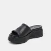 WIMSYN SANDALS BLACK LEATHER sold by Dolce Vita