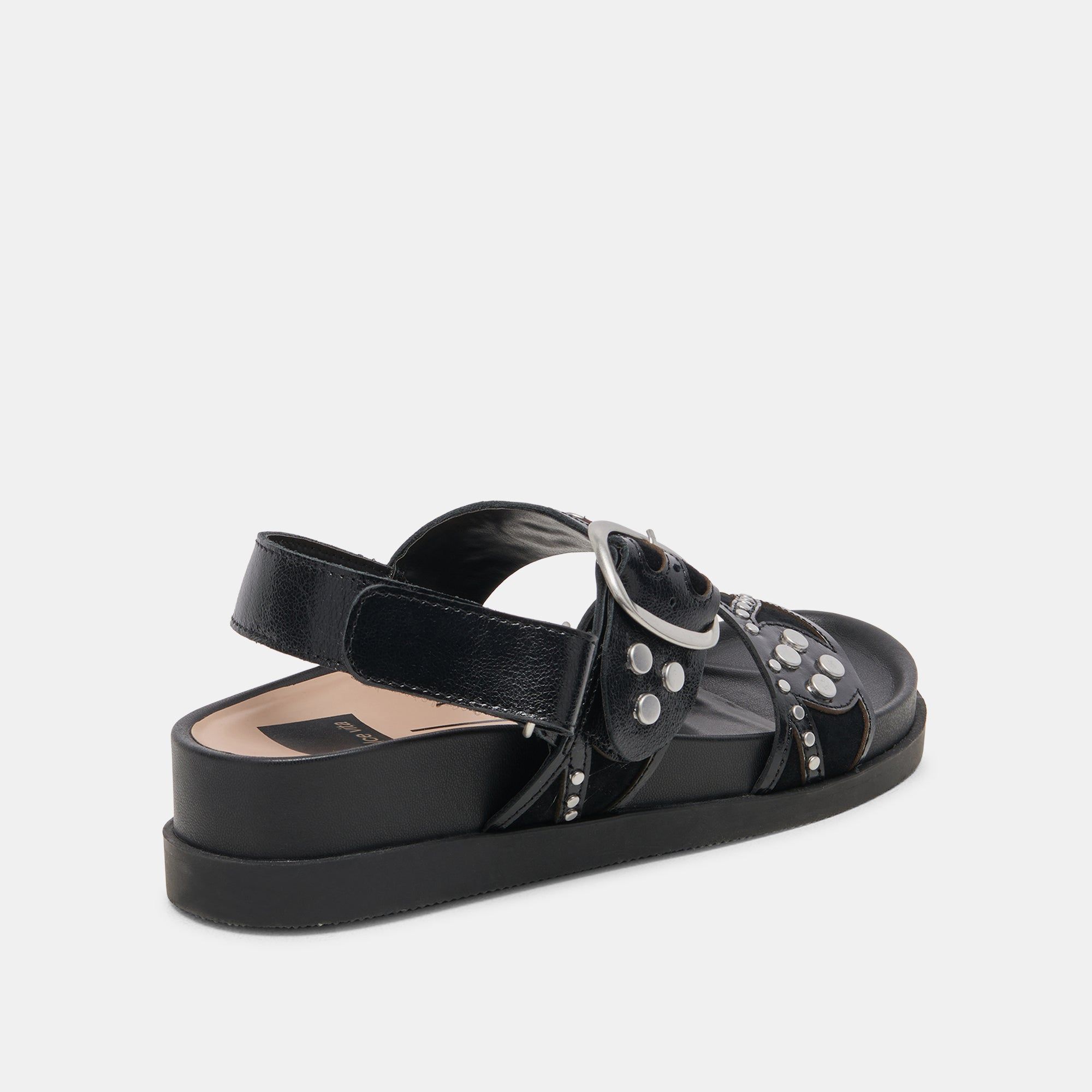 SABBIE STUD SANDALS MIDNIGHT CRINKLE PATENT sold by Dolce Vita product image thumbnail 3