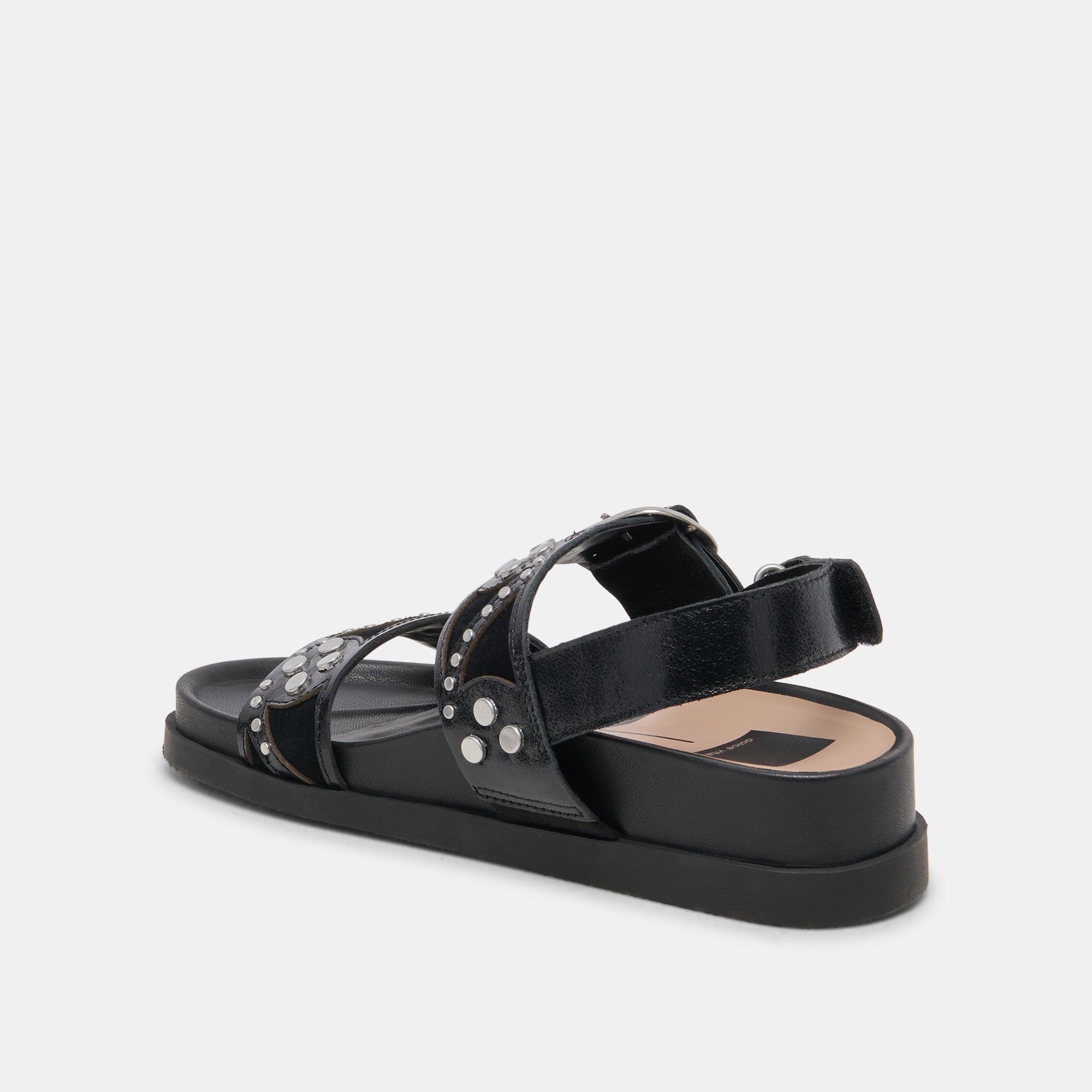 SABBIE STUD SANDALS MIDNIGHT CRINKLE PATENT sold by Dolce Vita product image thumbnail 5