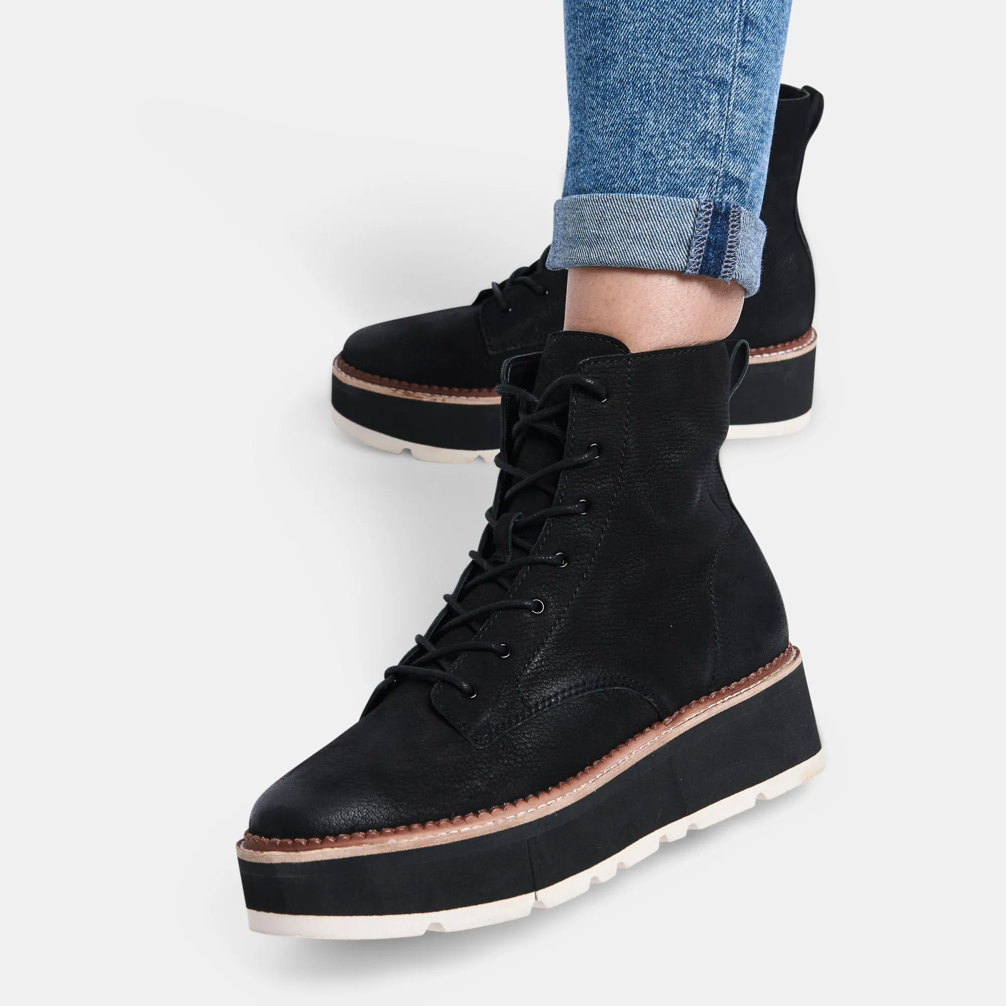 TIG BOOTS BLACK NUBUCK re:vita sold by Dolce Vita product image thumbnail 2