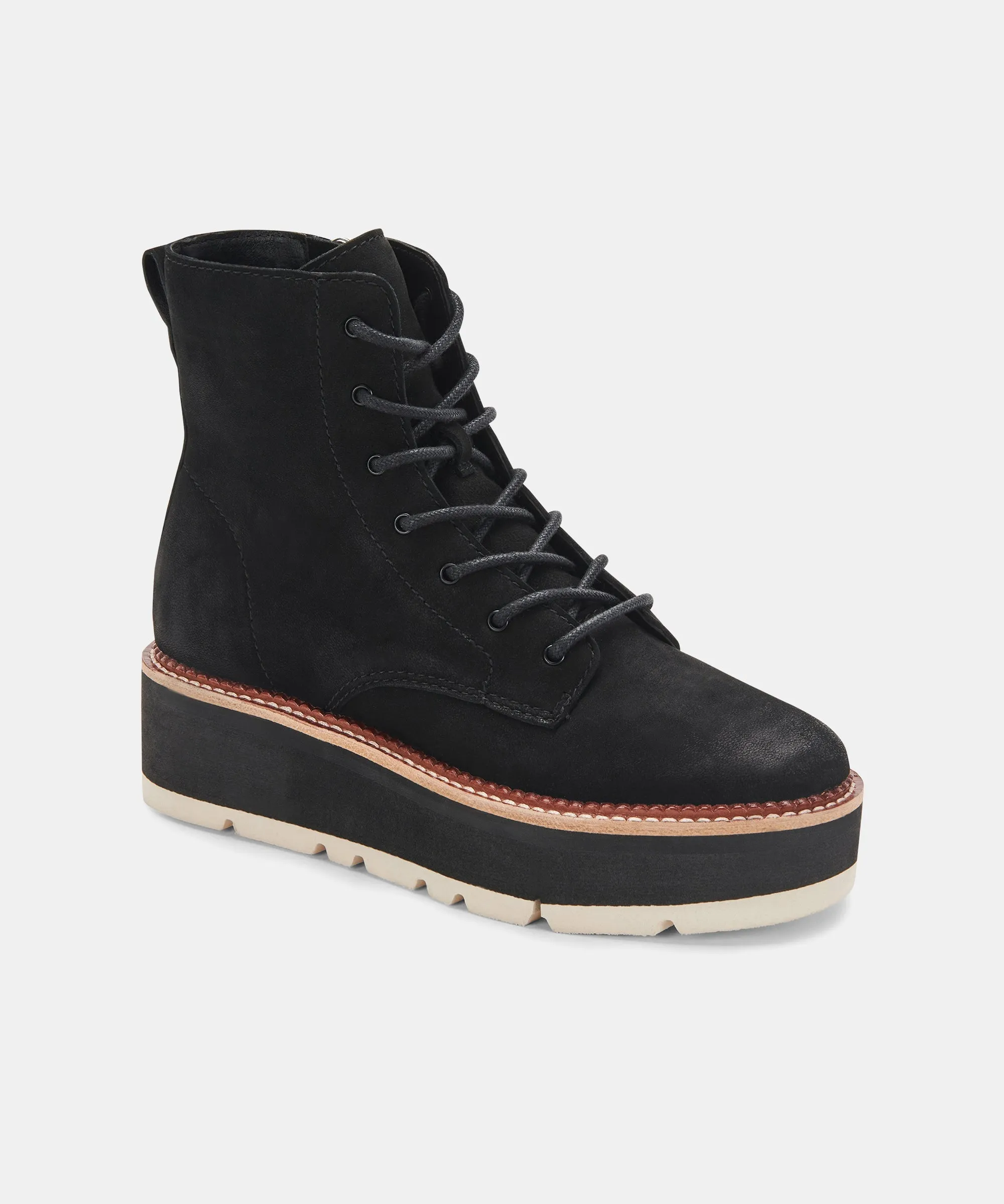 TIG BOOTS BLACK NUBUCK re:vita sold by Dolce Vita product image thumbnail 3