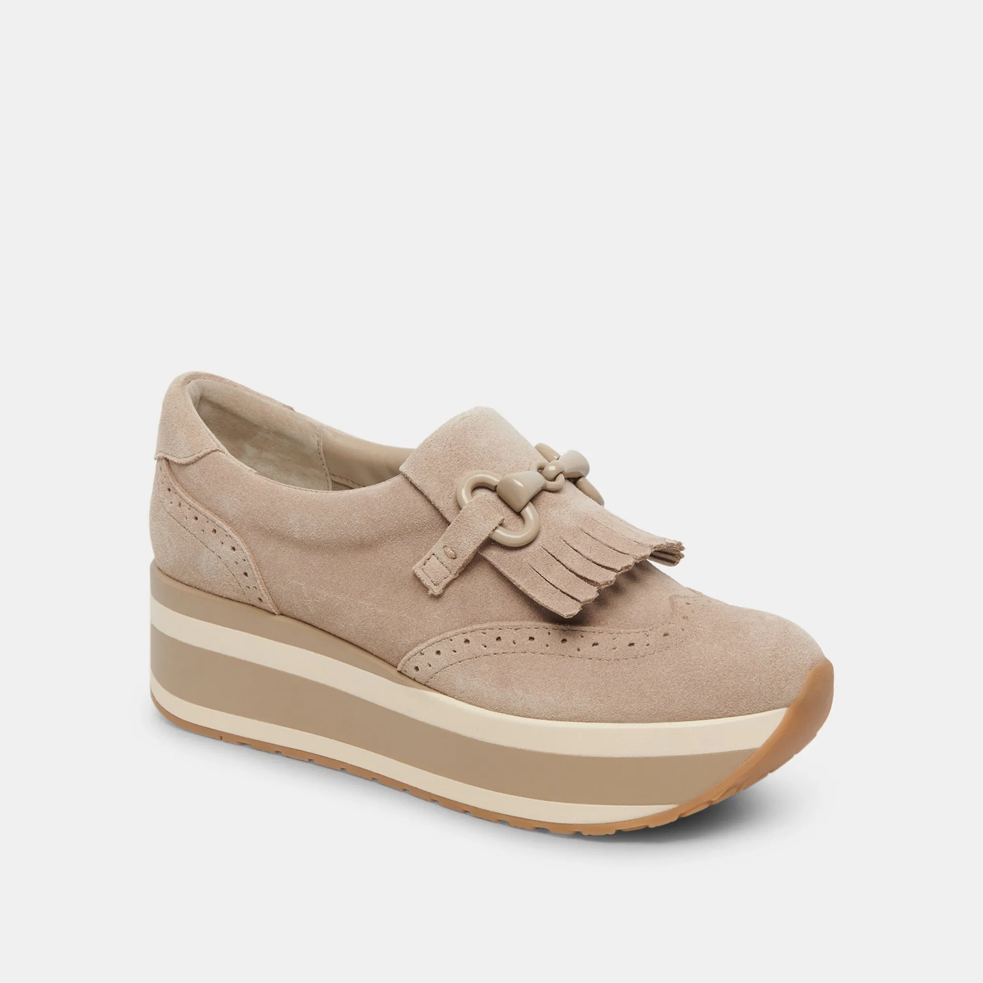 JHAX SNEAKERS ALMOND SUEDE - re:vita sold by Dolce Vita product image thumbnail 4