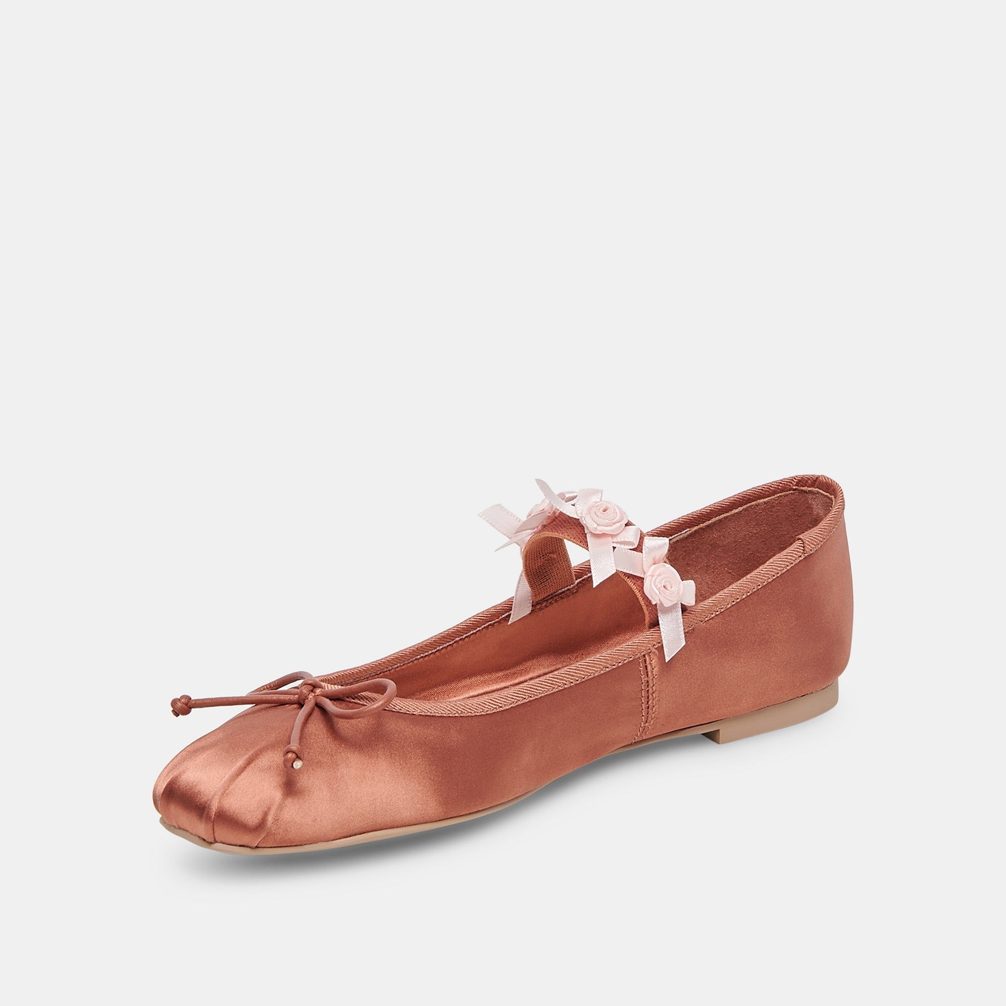 CLAIRA BALLET FLATS PINK CLAY SATIN sold by Dolce Vita product image thumbnail 5