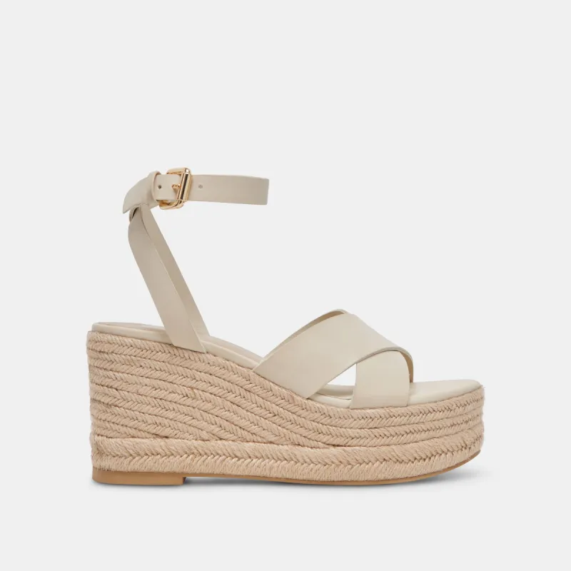 TULANE WEDGES IVORY STELLA sold by Dolce Vita