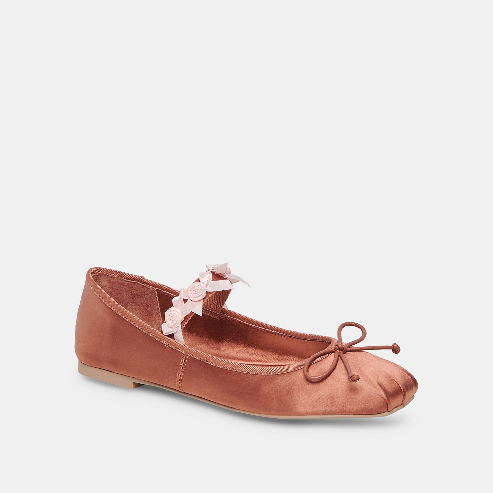 CLAIRA BALLET FLATS PINK CLAY SATIN sold by Dolce Vita product image thumbnail 3