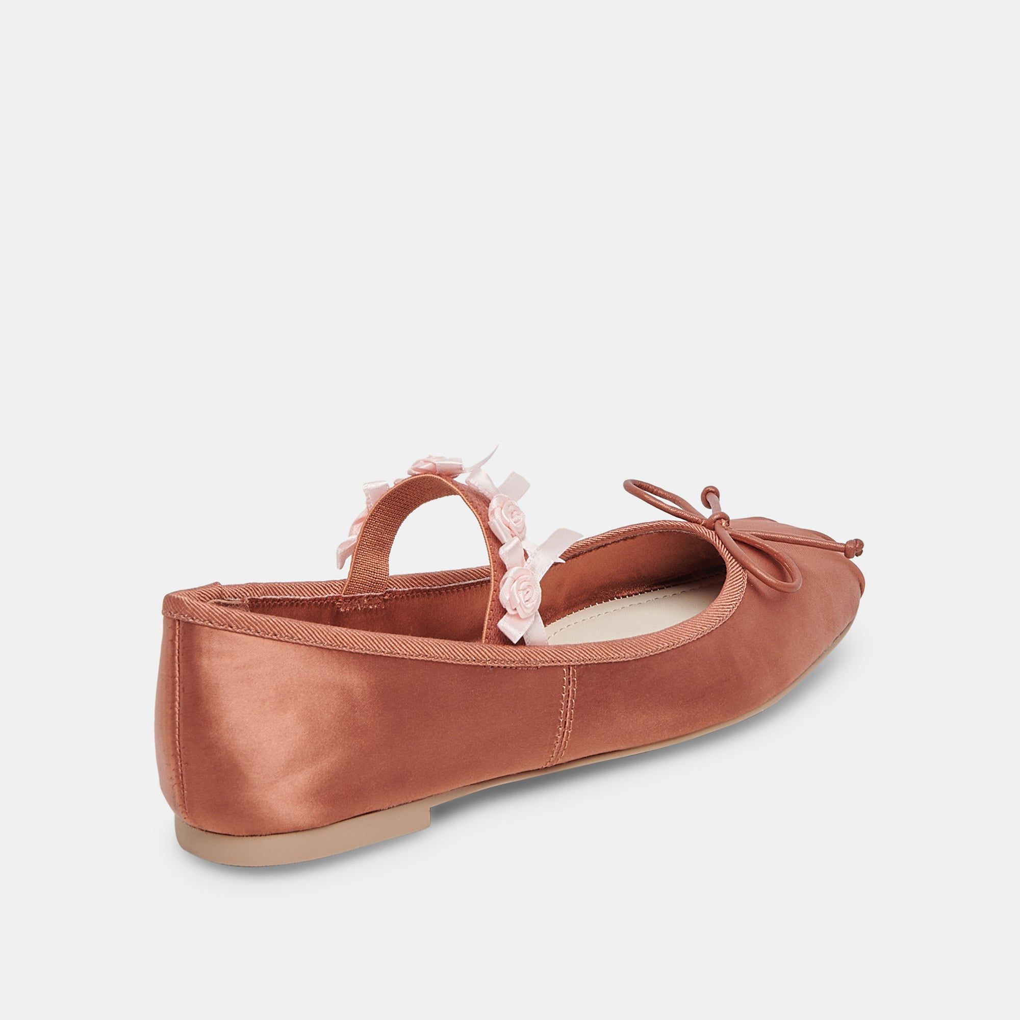 CLAIRA BALLET FLATS PINK CLAY SATIN sold by Dolce Vita product image thumbnail 4