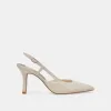 KIM HEELS IVORY CRINKLE PATENT sold by Dolce Vita