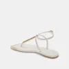 ARCHEY SANDALS WHITE STELLA - re:vita sold by Dolce Vita