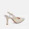 KIM HEELS IVORY CRINKLE PATENT sold by Dolce Vita