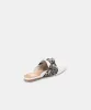 HYLDA FLATS IN IVORY CROCO PRINT LEATHER - re:vita sold by Dolce Vita