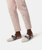 HYLDA FLATS IN IVORY CROCO PRINT LEATHER - re:vita sold by Dolce Vita