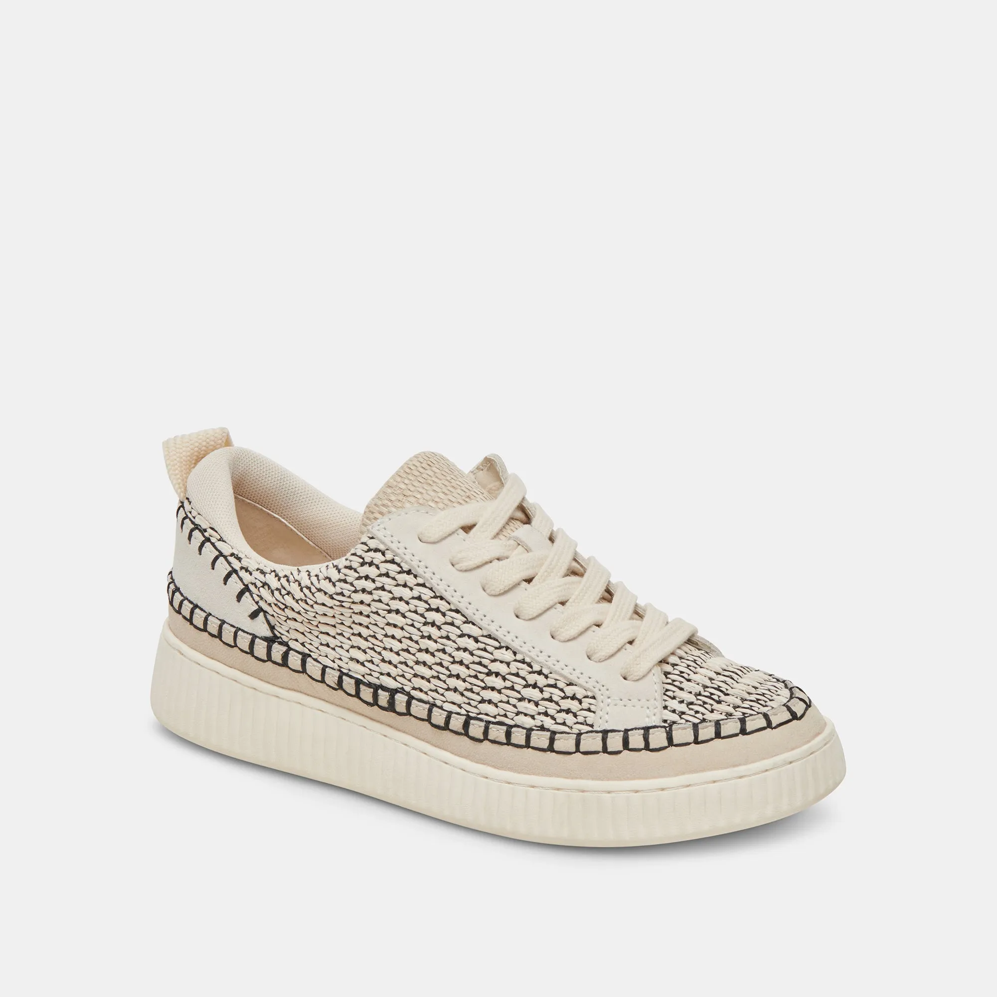 NICONA SNEAKERS BLACK NATURAL RAFFIA sold by Dolce Vita product image thumbnail 2