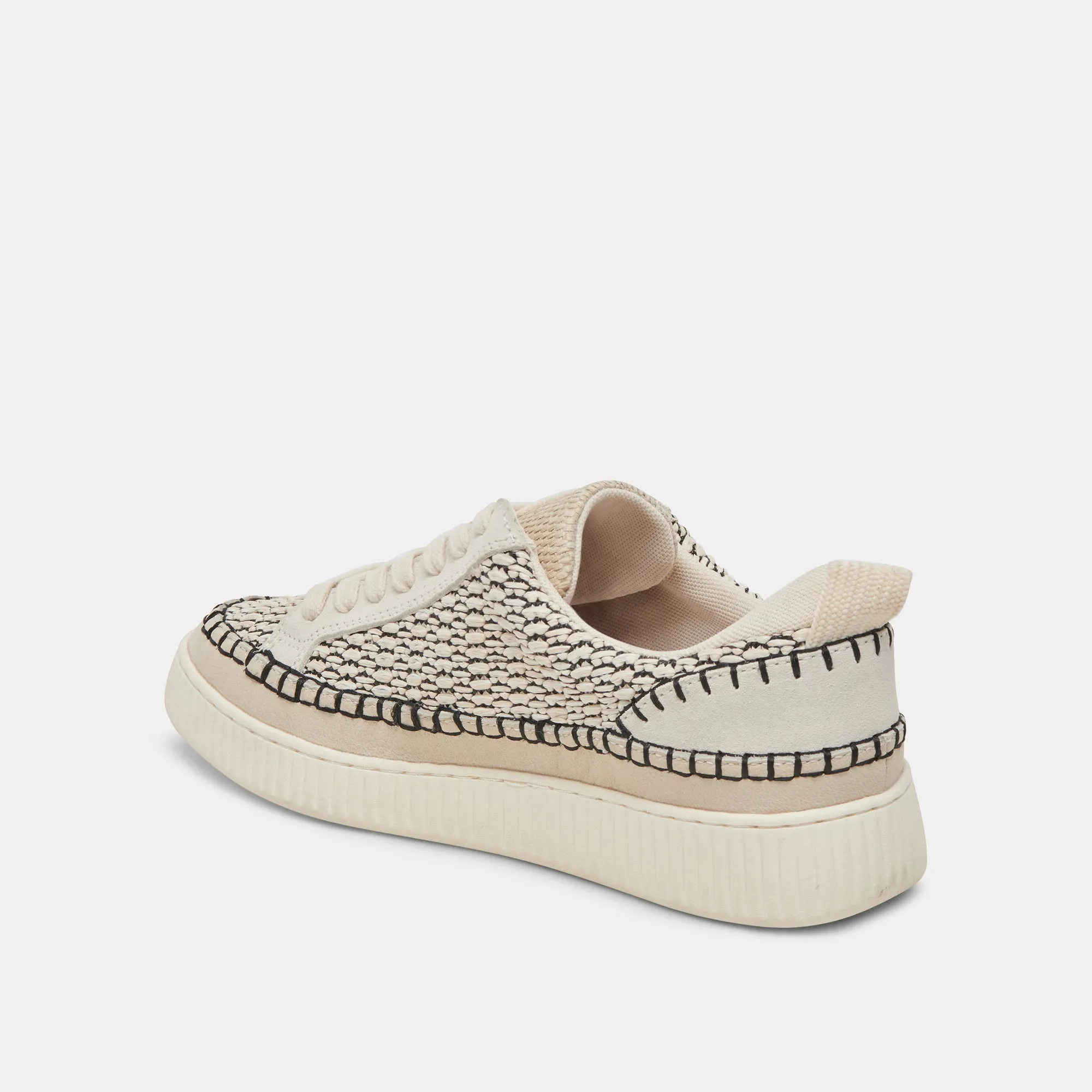 NICONA SNEAKERS BLACK NATURAL RAFFIA sold by Dolce Vita product image thumbnail 5