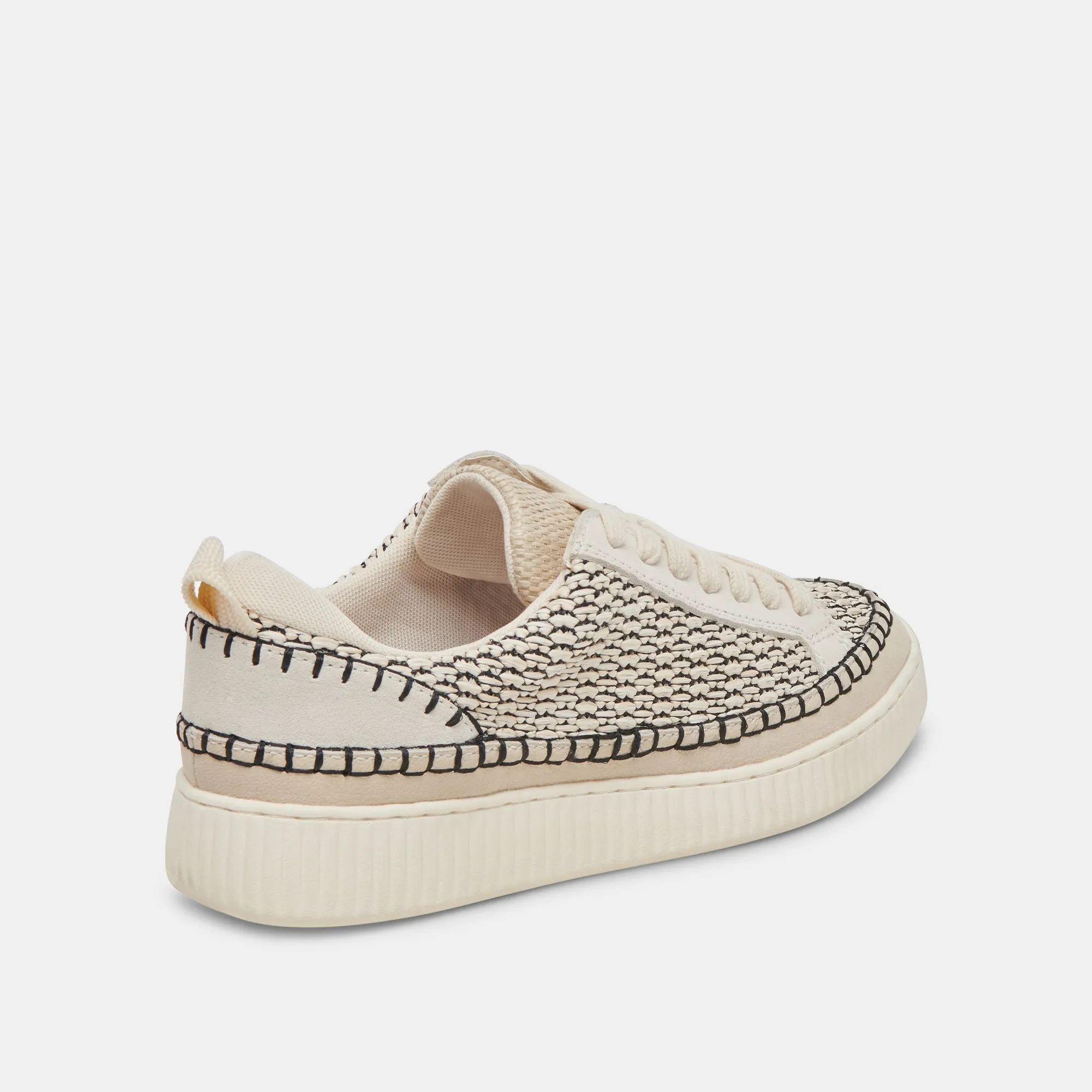NICONA SNEAKERS BLACK NATURAL RAFFIA sold by Dolce Vita product image thumbnail 3