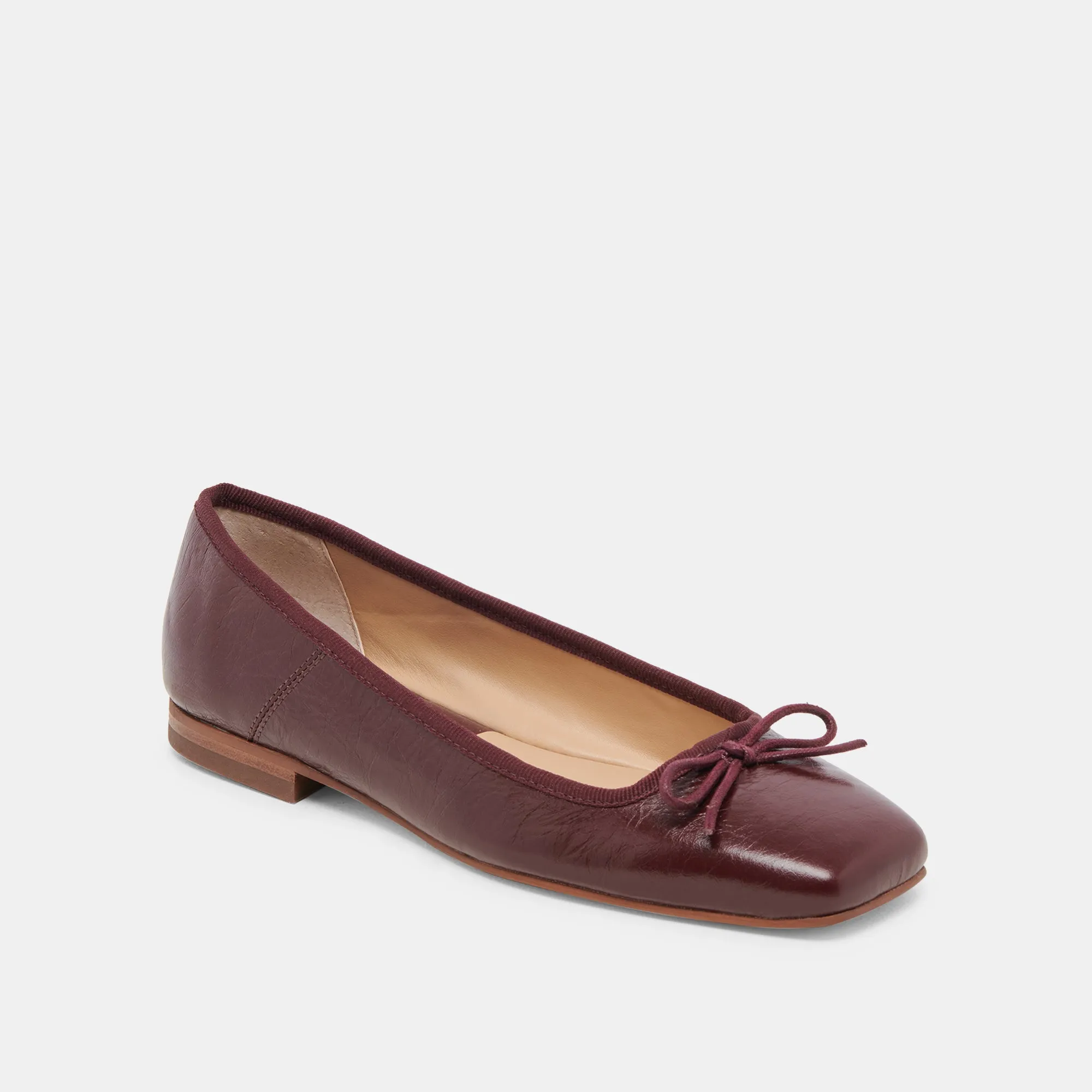 ANISA BALLET FLATS CRANBERRY CRINKLE PATENT sold by Dolce Vita product image thumbnail 2