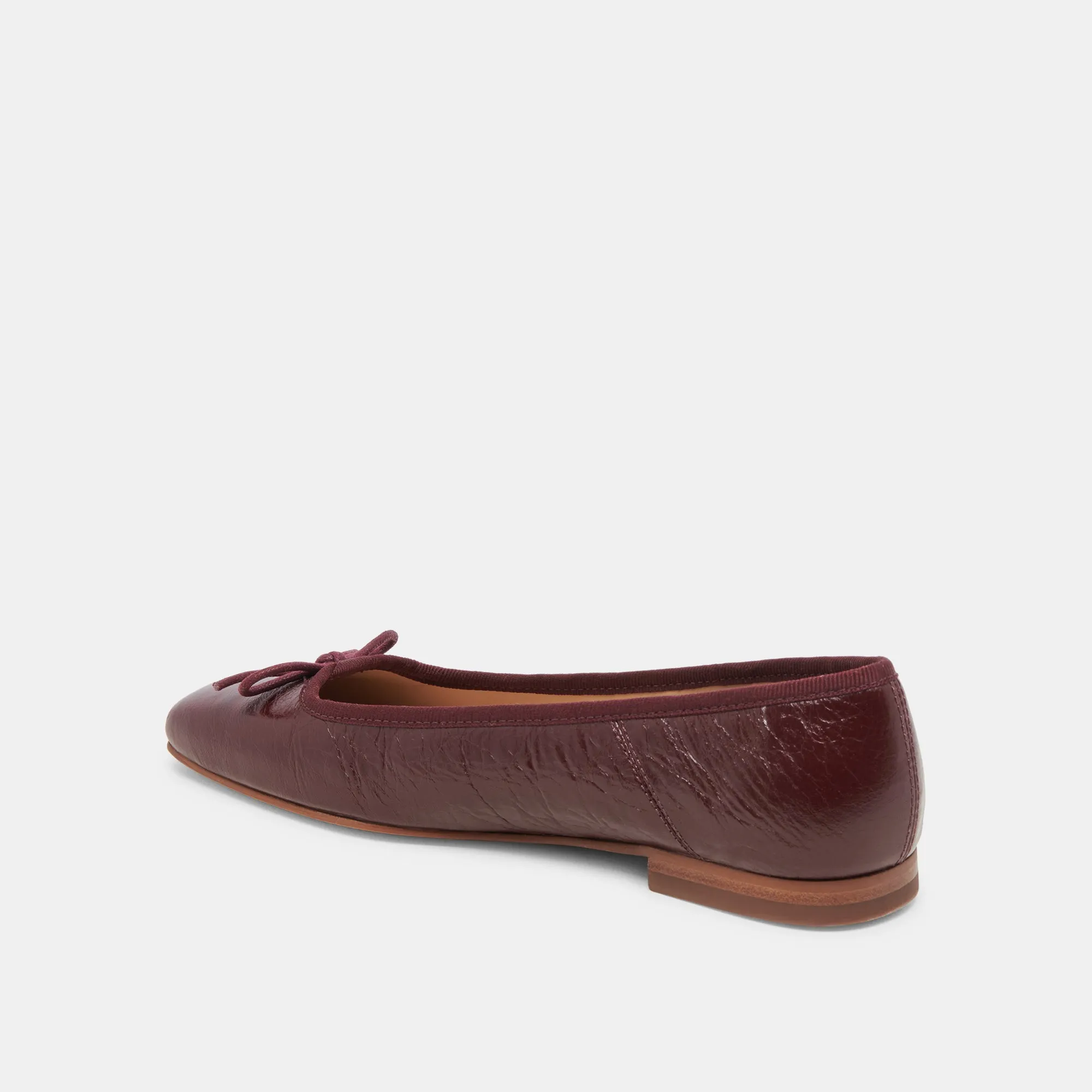 ANISA BALLET FLATS CRANBERRY CRINKLE PATENT sold by Dolce Vita product image thumbnail 5
