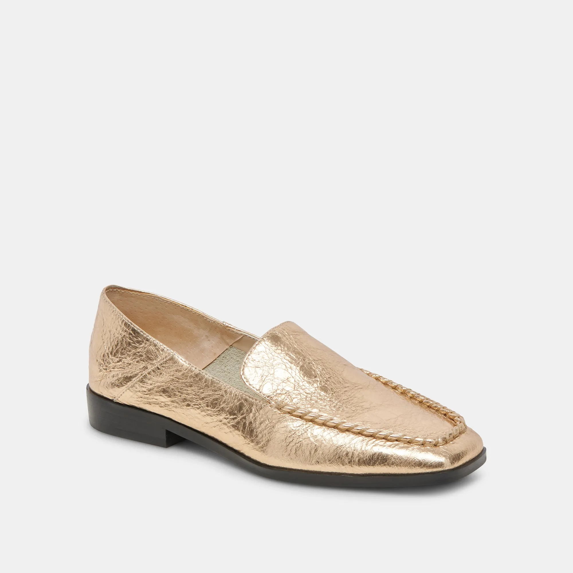 BENY FLATS GOLD DISTRESSED LEATHER sold by Dolce Vita product image thumbnail 4