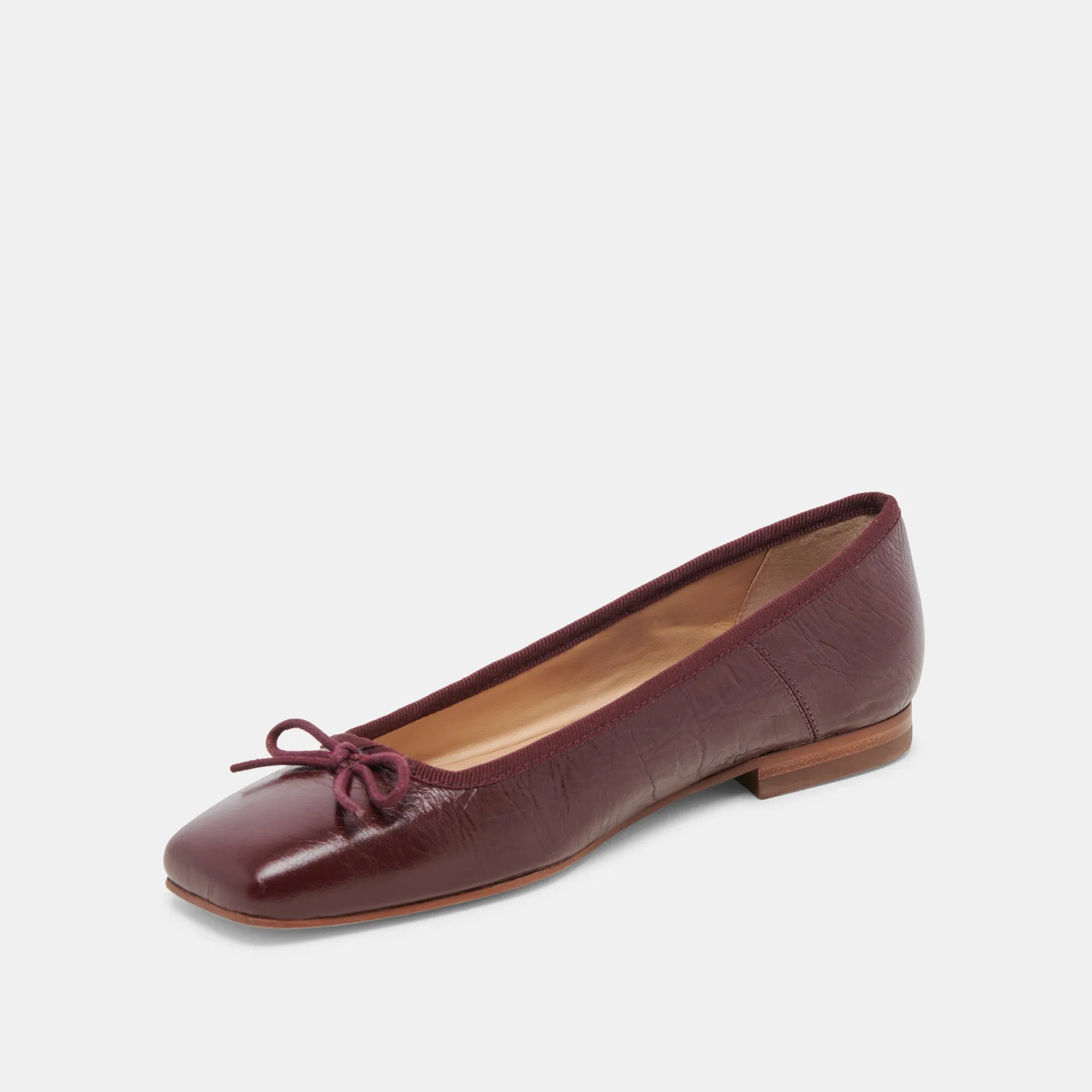 ANISA BALLET FLATS CRANBERRY CRINKLE PATENT sold by Dolce Vita product image thumbnail 4