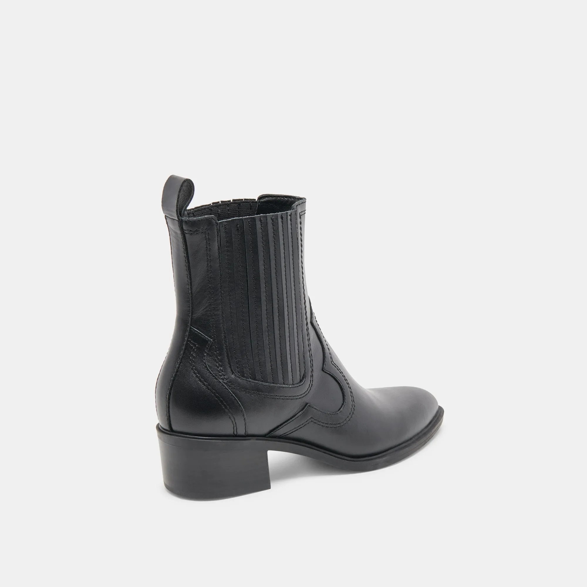 BRYLEE H2O WIDE BOOTIES BLACK LEATHER sold by Dolce Vita product image thumbnail 3