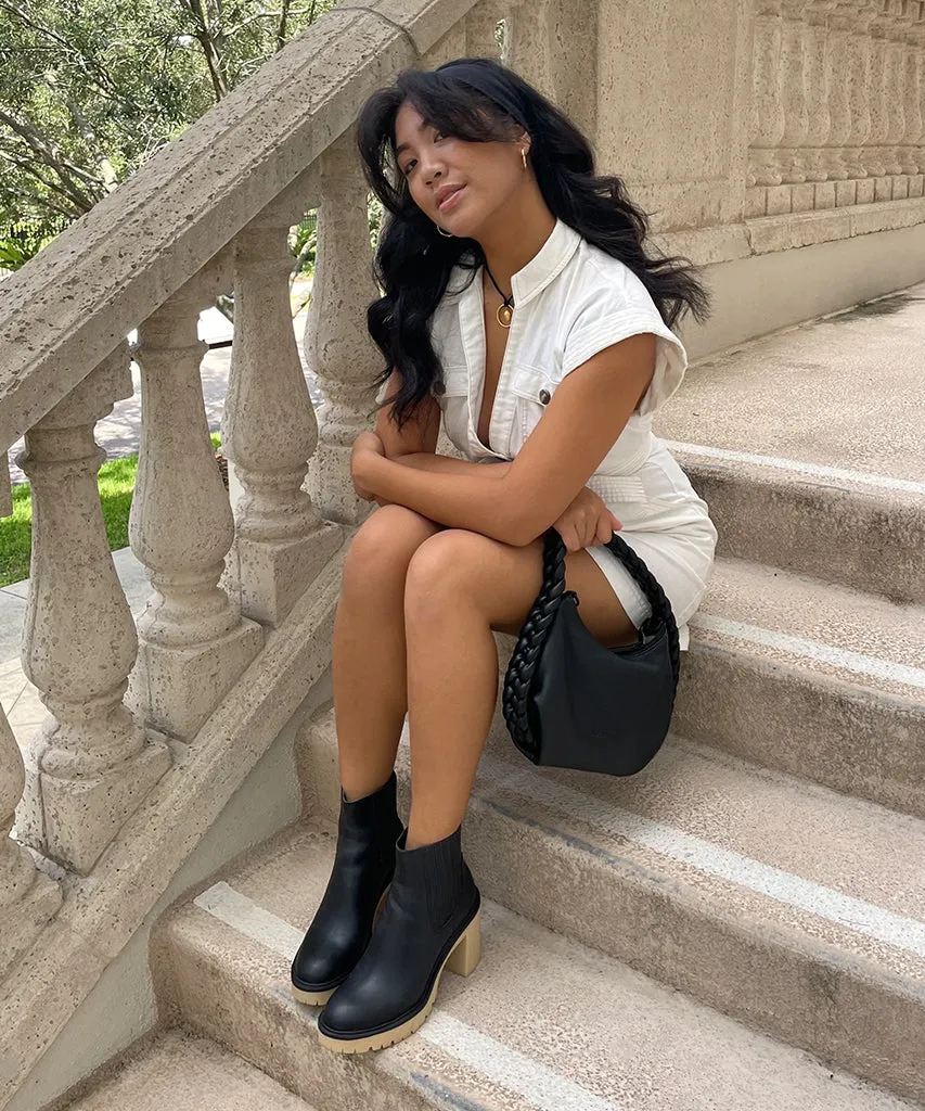 CASTER H2O BOOTIES BLACK LEATHER sold by Dolce Vita product image thumbnail 5