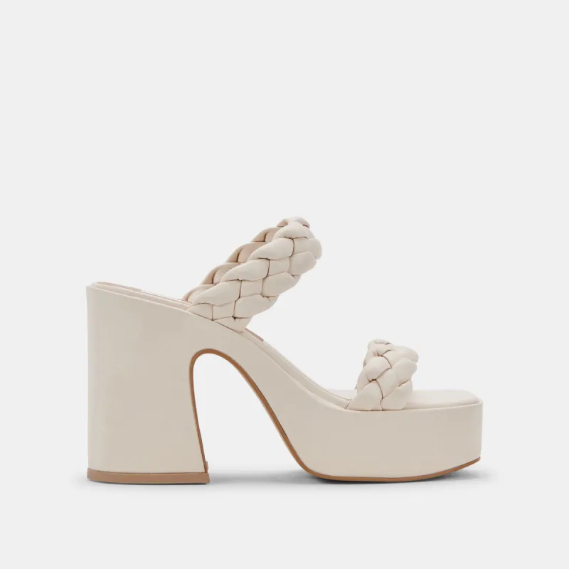 WILEY HEELS IVORY STELLA sold by Dolce Vita