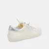 ZINA FOAM 360 SNEAKERS WHITE SILVER RECYCLED LEATHER sold by Dolce Vita