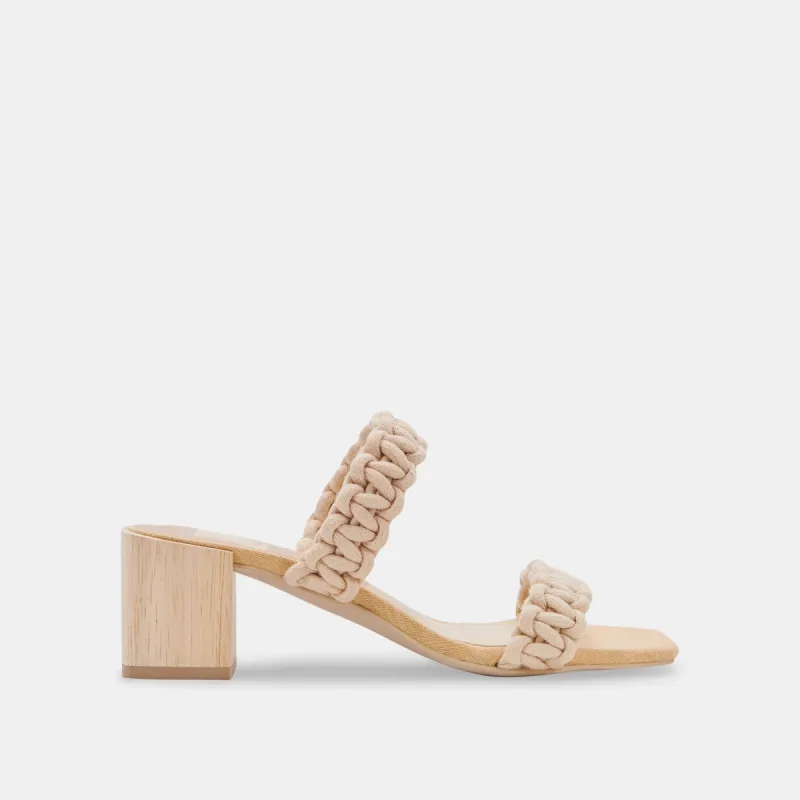 ZENO SANDALS VANILLA ROPE sold by Dolce Vita