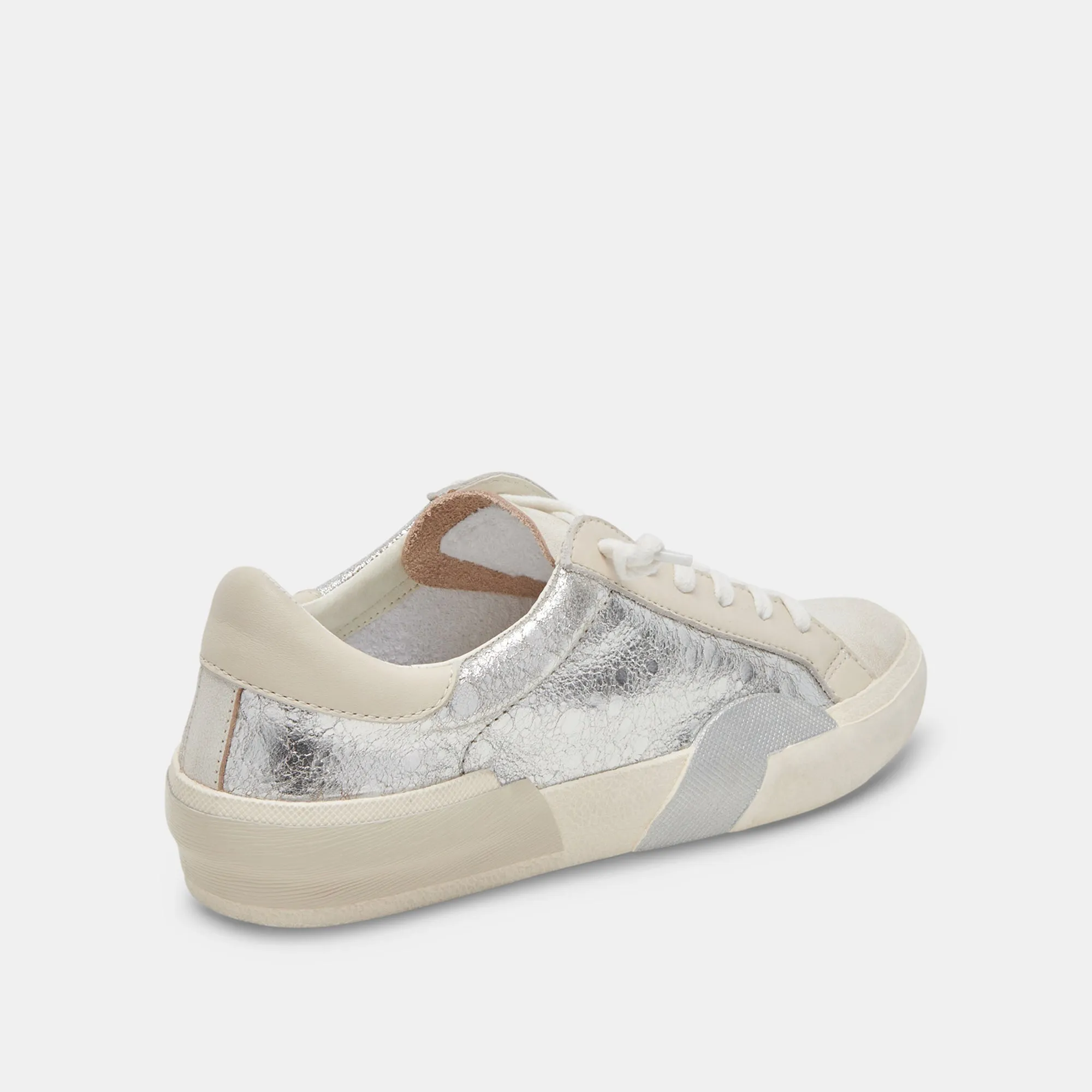 ZINA SNEAKERS CHROME DISTRESSED LEATHER sold by Dolce Vita product image thumbnail 4