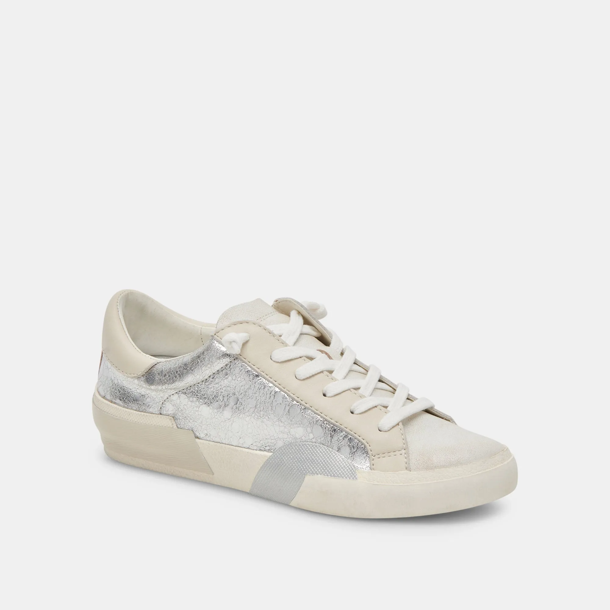 ZINA SNEAKERS CHROME DISTRESSED LEATHER sold by Dolce Vita product image thumbnail 3