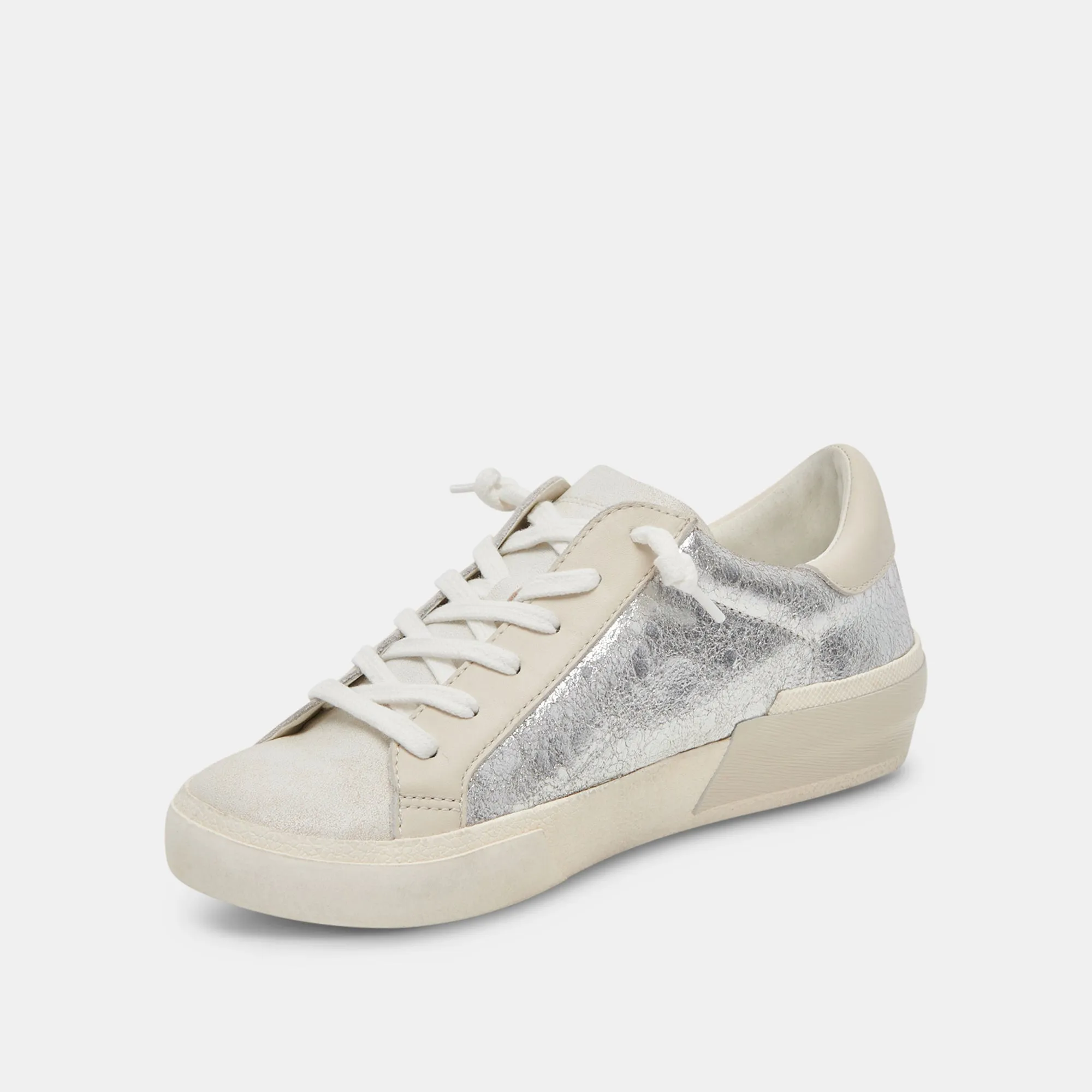ZINA SNEAKERS CHROME DISTRESSED LEATHER sold by Dolce Vita product image thumbnail 5