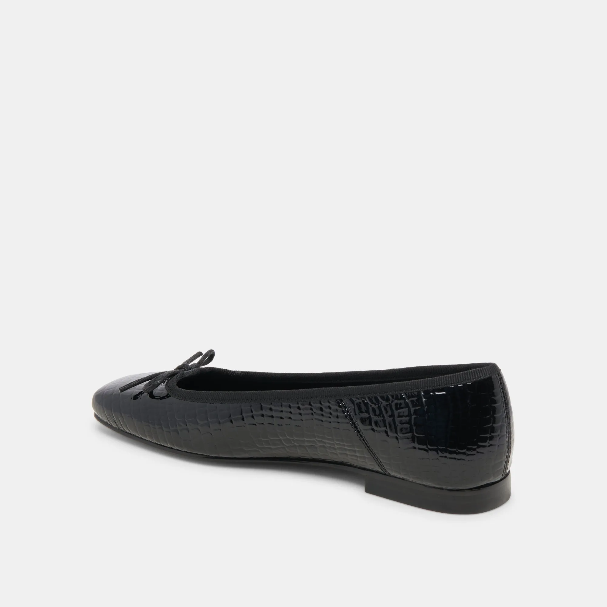ANISA BALLET FLATS NOIR EMBOSSED LEATHER sold by Dolce Vita product image thumbnail 5