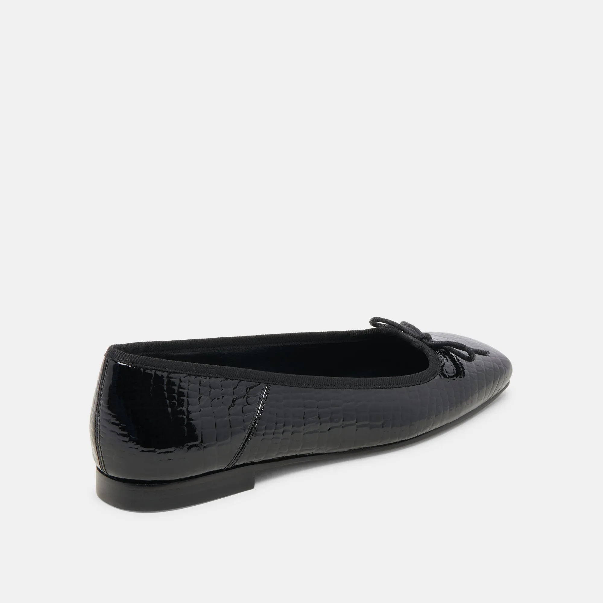 ANISA BALLET FLATS NOIR EMBOSSED LEATHER sold by Dolce Vita product image thumbnail 3