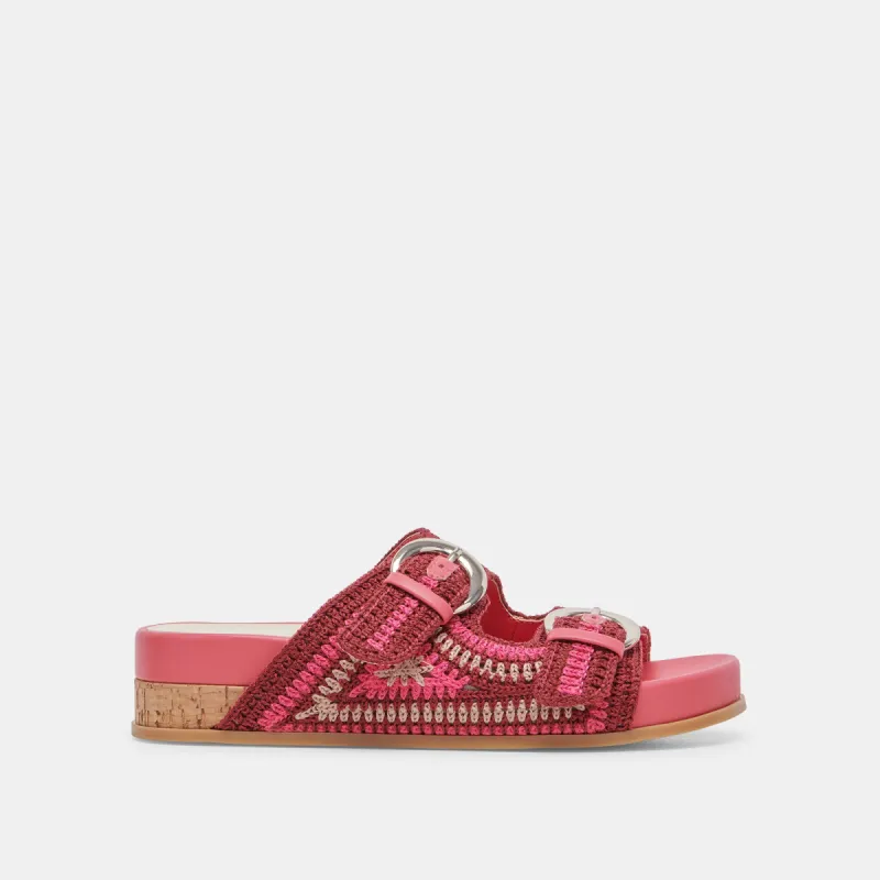 RALLI SANDALS PINK MULTI KNIT sold by Dolce Vita
