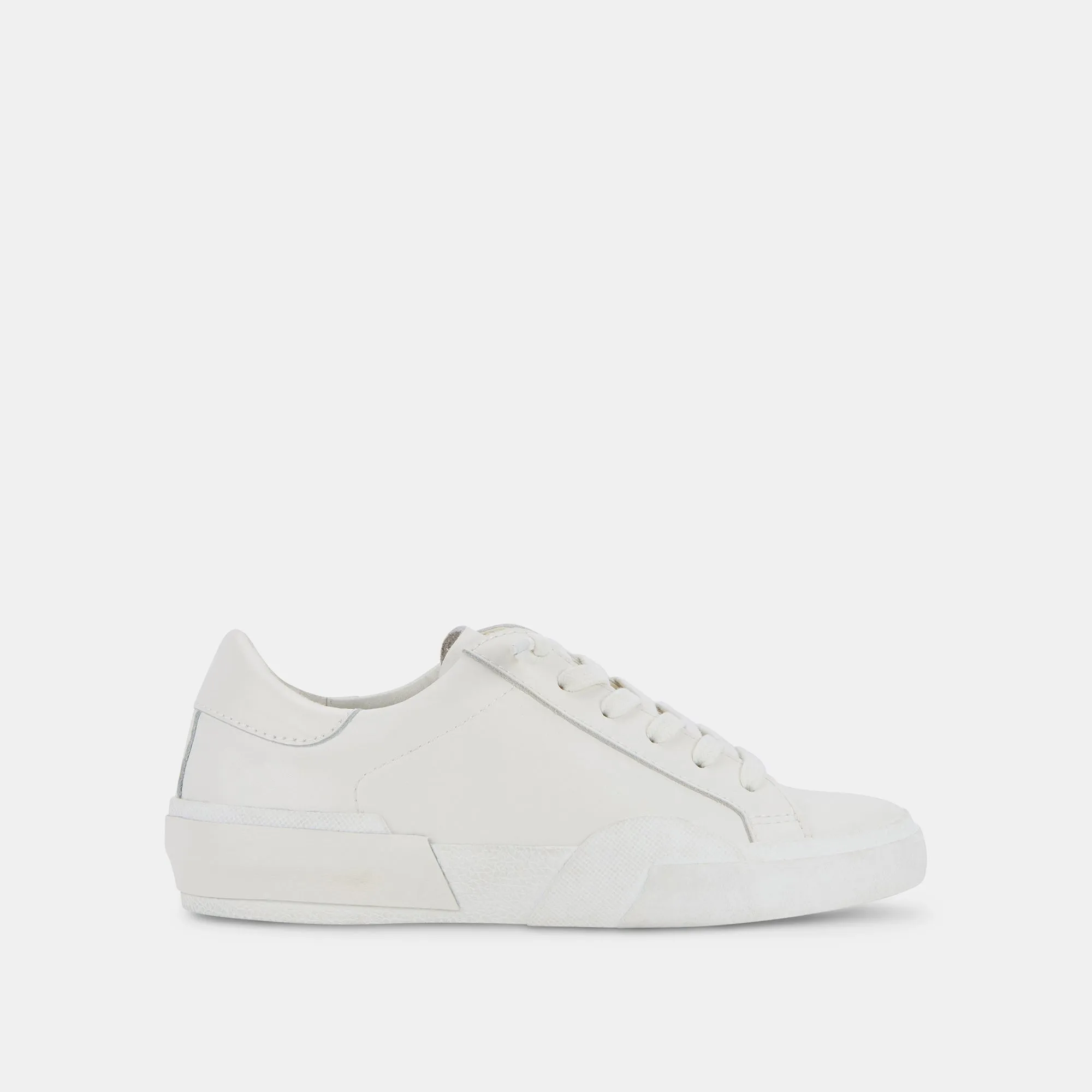 ZINA 360 SNEAKERS WHITE RECYCLED LEATHER sold by Dolce Vita