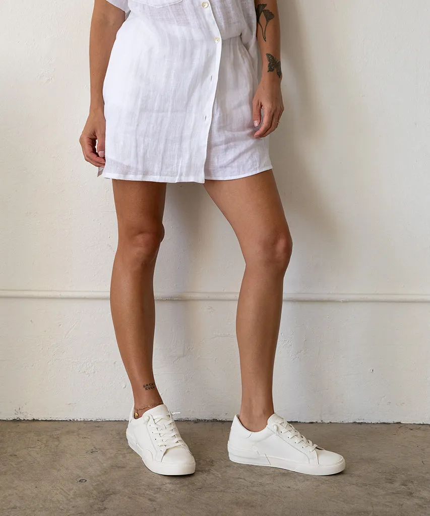 ZINA 360 SNEAKERS WHITE RECYCLED LEATHER sold by Dolce Vita product image thumbnail 4