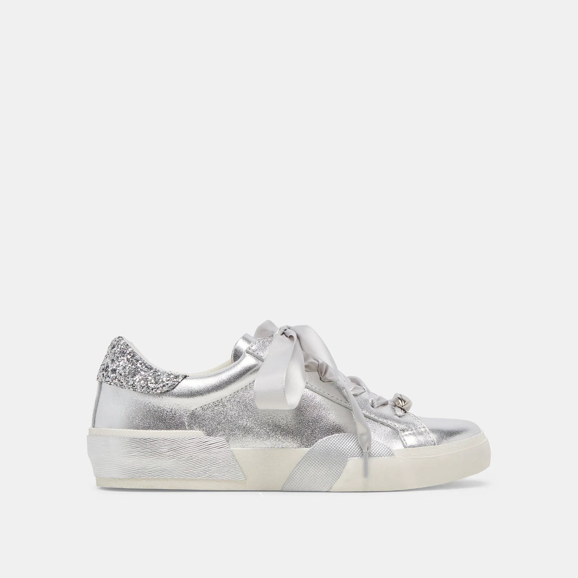 ZINA GAMEDAY SNEAKERS SILVER MULTI LEATHER | Parallel