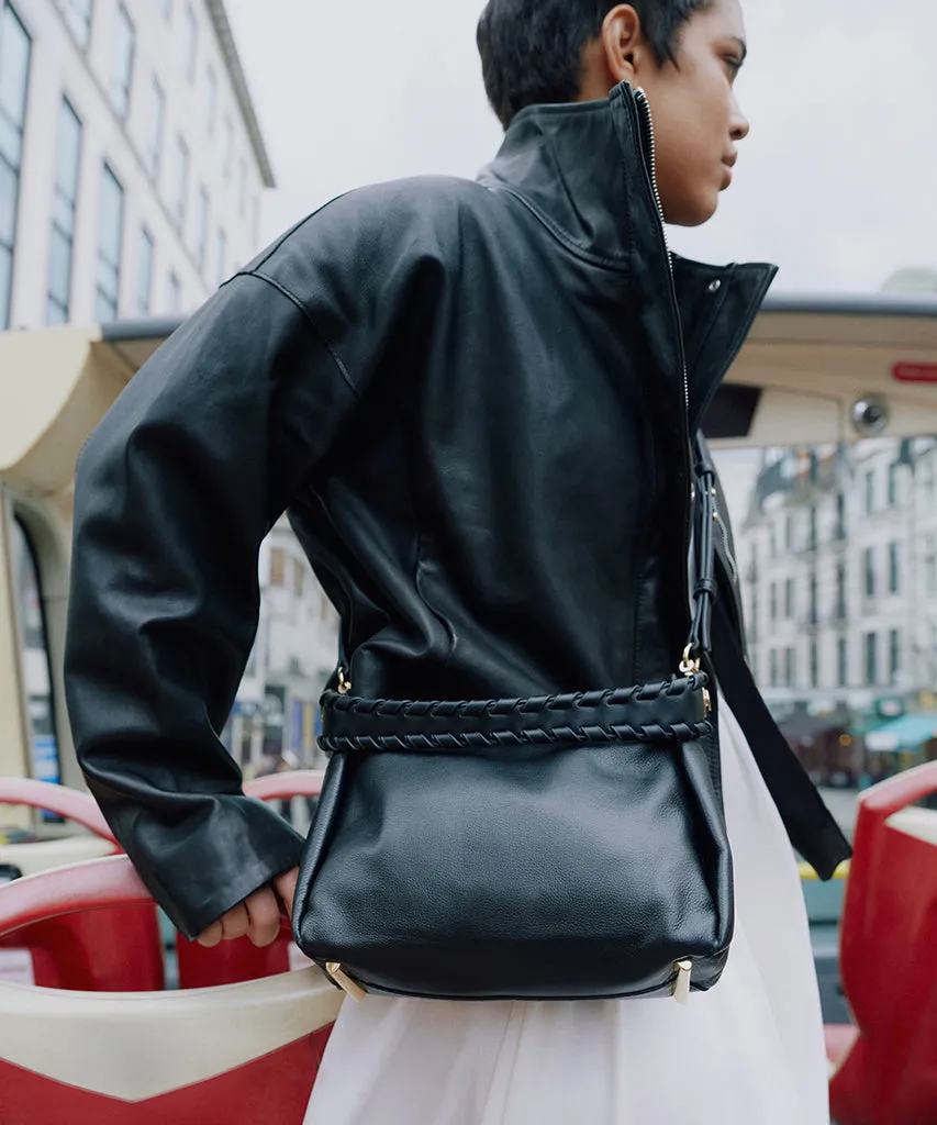 ARIA CROSSBODY BLACK LEATHER sold by Dolce Vita product image thumbnail 2