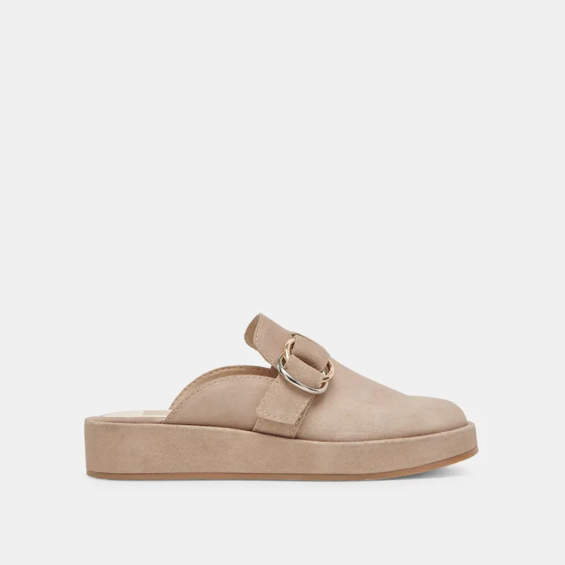ASTOR FLATS DUNE SUEDE sold by Dolce Vita