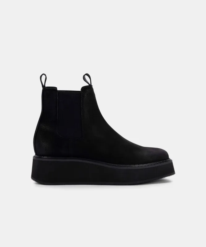 ARLETE BOOTIES BLACK NUBUCK re:vita sold by Dolce Vita