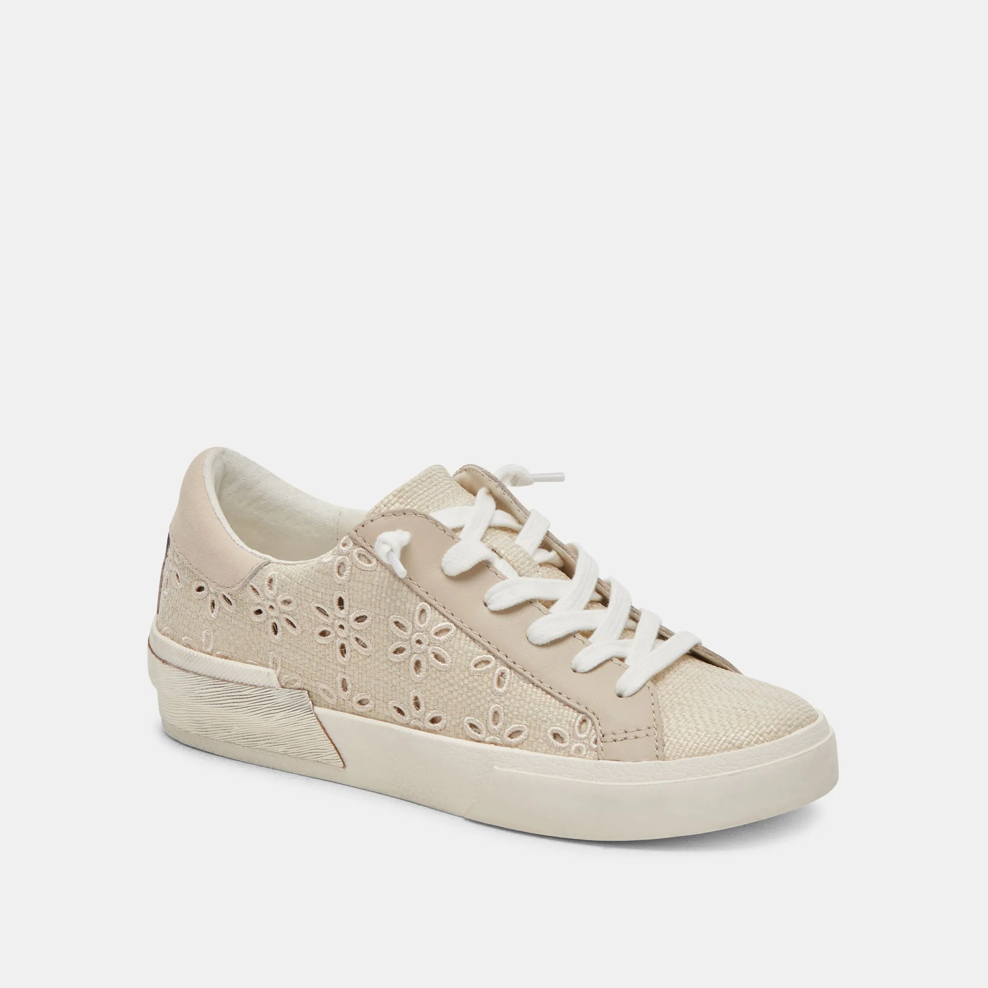 ZINA SNEAKERS OATMEAL FLORAL EYELET sold by Dolce Vita product image thumbnail 2